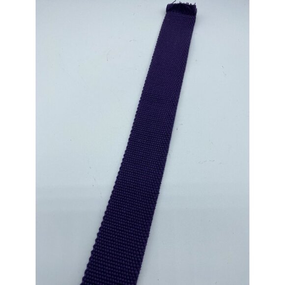 Laidback Men's Woven Purple D Ring Belt Size End to End 34" Small-Medium - Picture 6 of 7